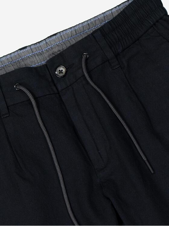emilio adani Herren Chino slim fit Schwarz 36669