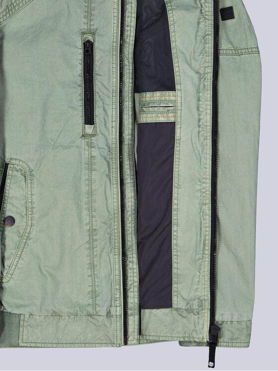 engbers Herren Baumwoll-Jacke Gruen 40273