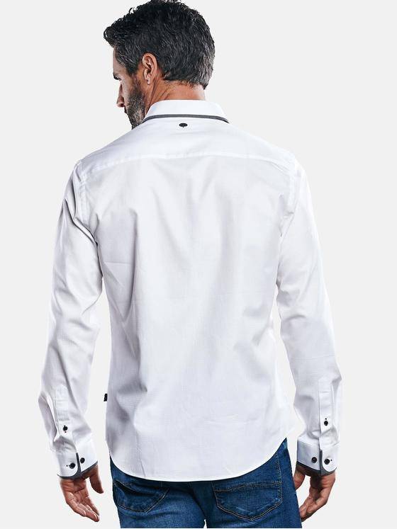 engbers Herren Langarm-Hemd "My Favorite" Reinweiss 32076