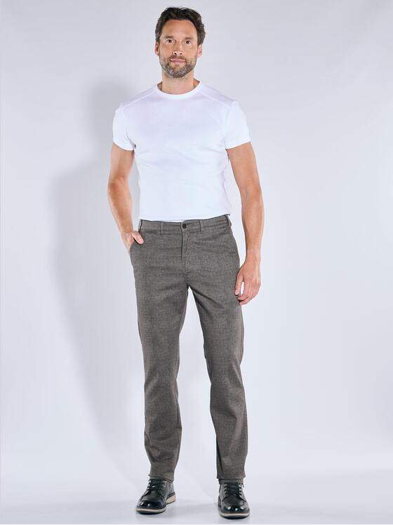 engbers Herren Chino regular Dunkelbraun 39115