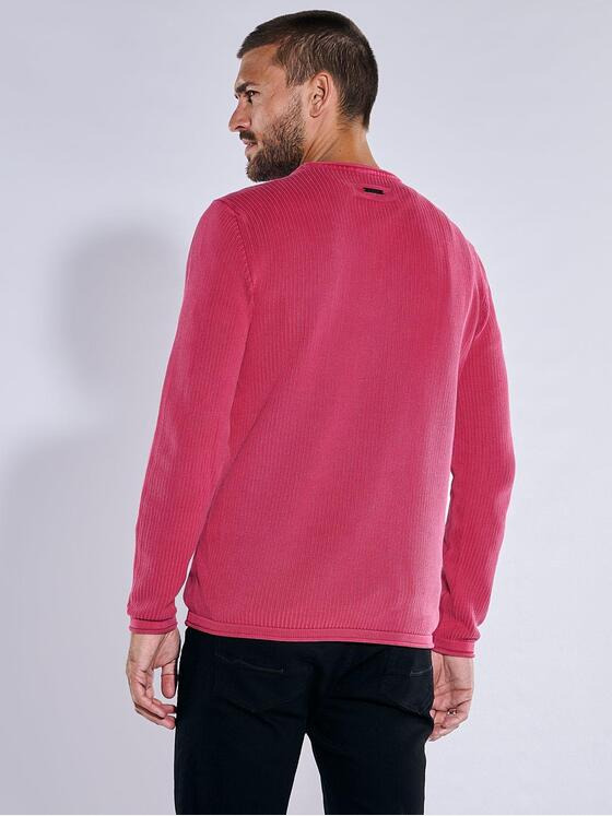 emilio adani Herren Pullover strukturiert Violett 37327