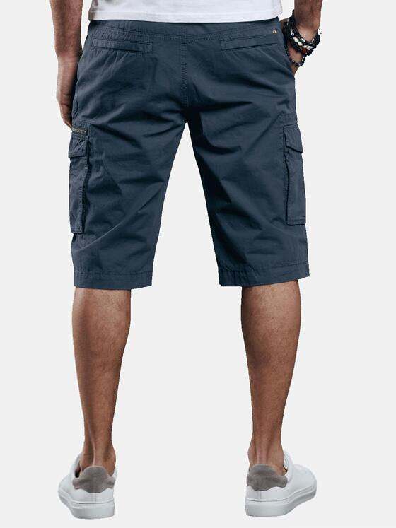 emilio adani Herren Modische Bermuda mit sportiven Details Blau 29851