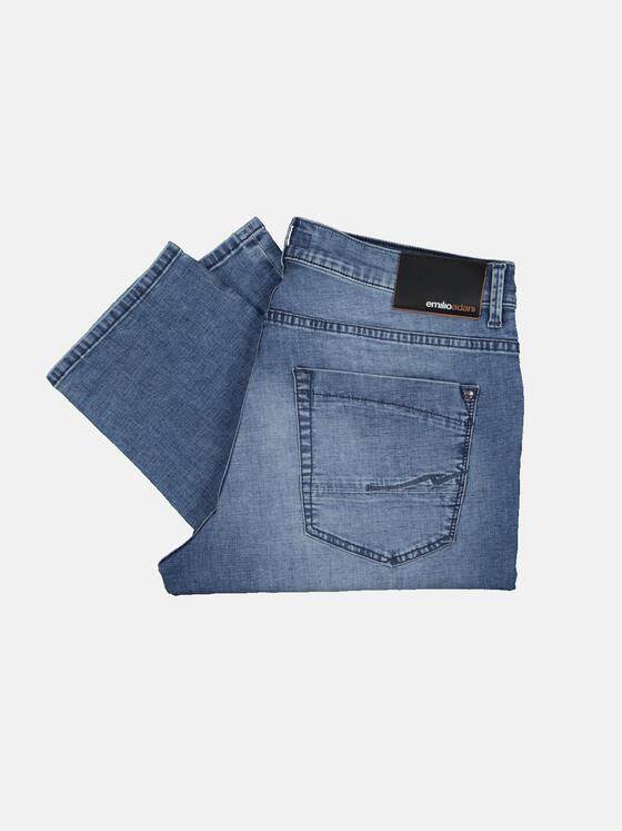 emilio adani Herren Super-Stretch-Jeans slim fit Blau 32679