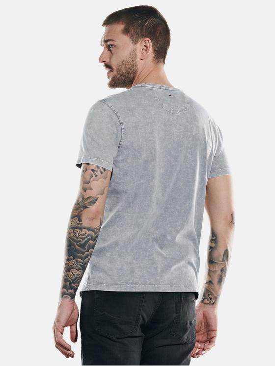 emilio adani Herren T-Shirt rundhals Grau 31757