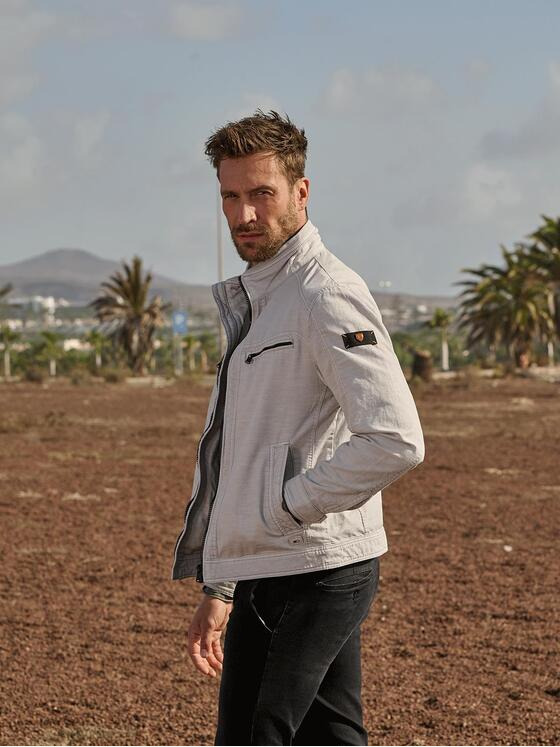 emilio adani Herren Jacke Weiß 36501