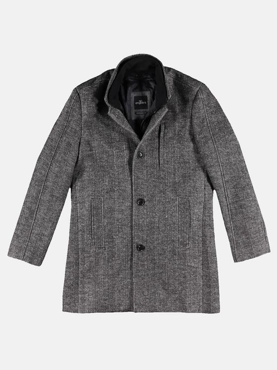 engbers Herren Stilvoller Mantel Grau 30770
