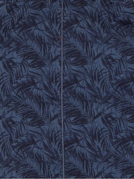 engbers Herren Kurzarm-Hemd gemustert Blau 34354