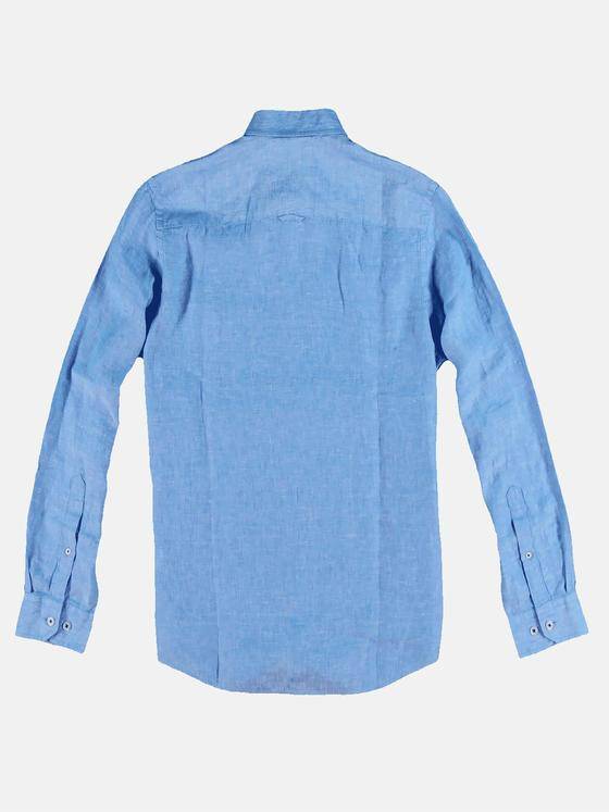 engbers Herren Hemd uni Hellblau 31292