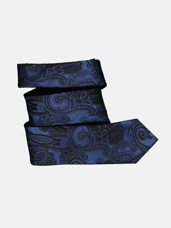 engbers Herren Krawatte gemustert Blau 35806