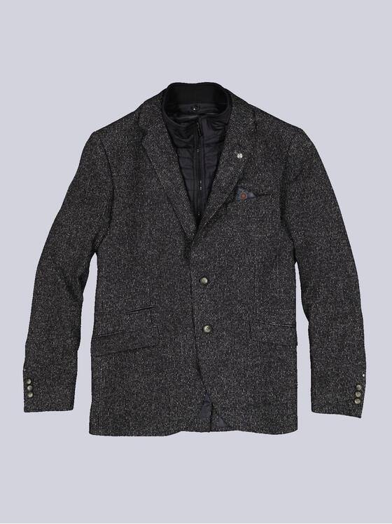 engbers Herren Freizeit-Sakko regular Schwarz 36470