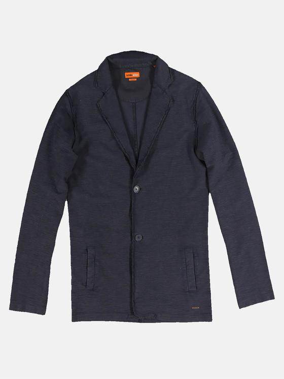 emilio adani Herren Lässiges Sweatsakko Blau 31055