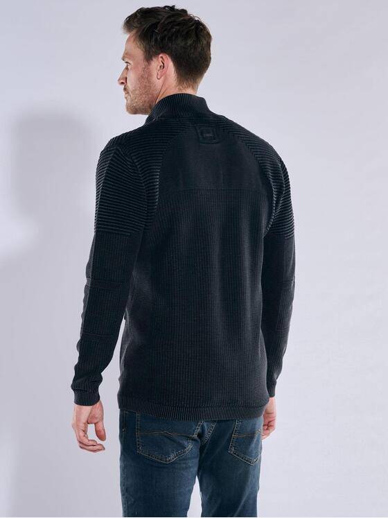 engbers Herren Cardigan regular Grau 37356