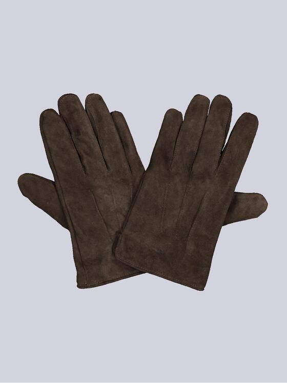 emilio adani Herren Lederhandschuhe Braun 35911