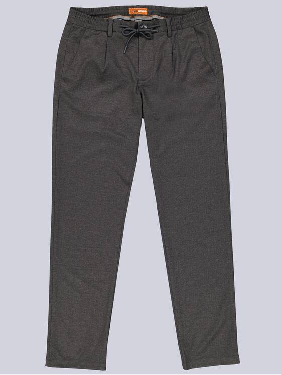 emilio adani Herren Chino mit Stretch-Anteil Dunkelgrau 41197