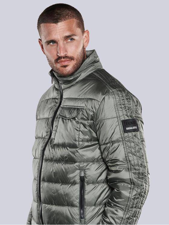 emilio adani Herren Steppjacke Grün 33292