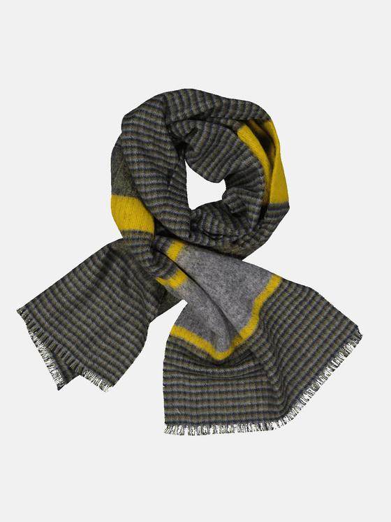 engbers Herren Strickschal gemustert Silbergrau 33862