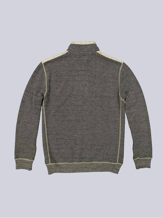 engbers Herren Sweatshirt mit Stehkragen Braun 35644
