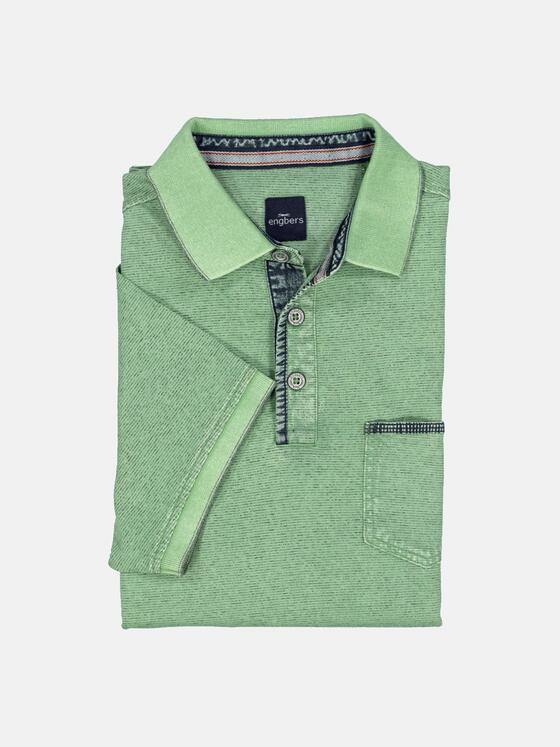 engbers Herren Polo-Shirt regular Grün 36731