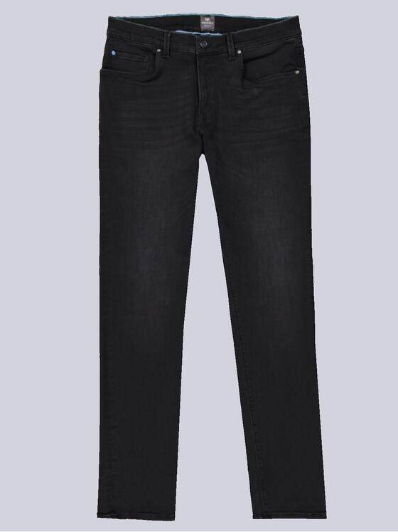 ENGBERS GERMANY Herren Jeans aus edler Baumwolle Schwarz 33726