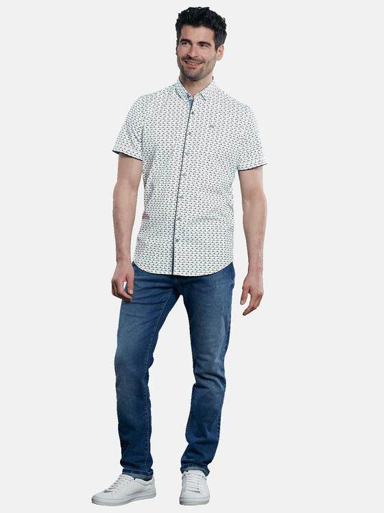 engbers Herren Hemd kurzarm Saphirblau 31601