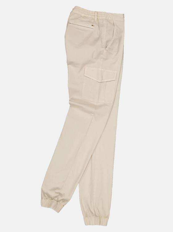 emilio adani Herren Cargo-Hose Beige 33162