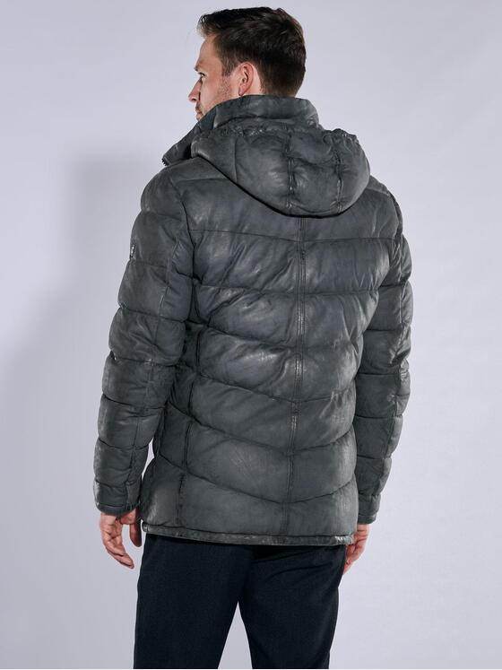 engbers Herren Lederjacke regular Indigoblau 37806