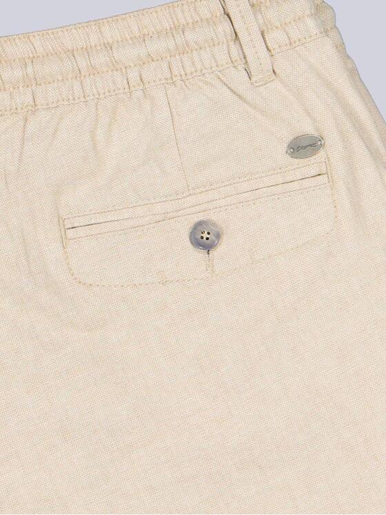 engbers Herren Bermuda mit Leinenanteil Beige 38655