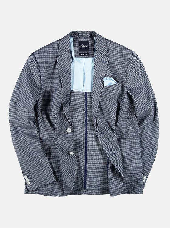 engbers Herren Leichtes Freizeitsakko slim fit Indigoblau 29107