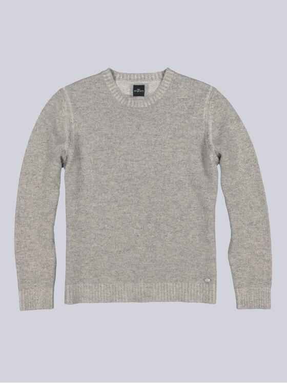engbers Herren Pullover uni Grau 35736