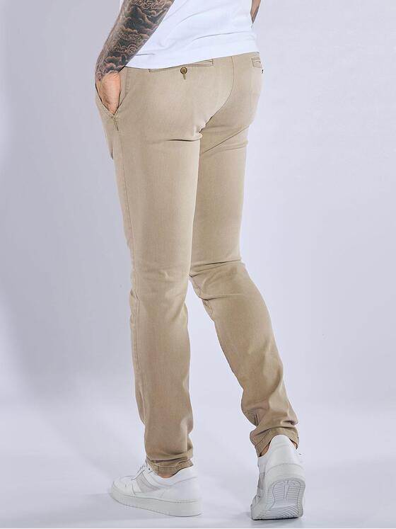 emilio adani Herren Super-Stretch-Jeans slim fit Beige 38796