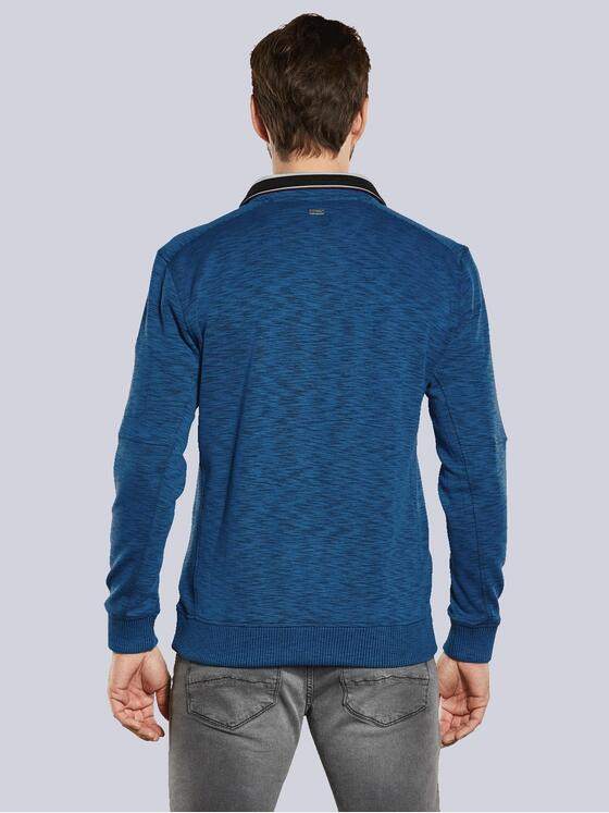 engbers Herren Sweatshirt mit Stehkragen Blau 34350