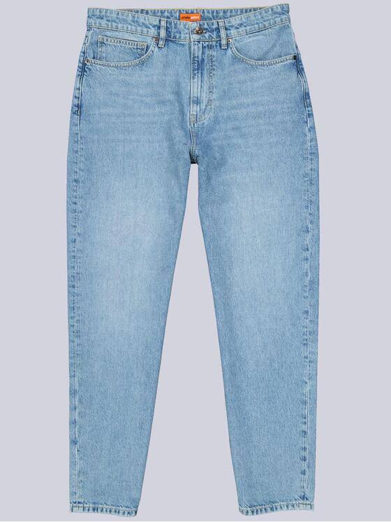 emilio adani Herren Jeans mit lässiger Passform Taubenblau 41013