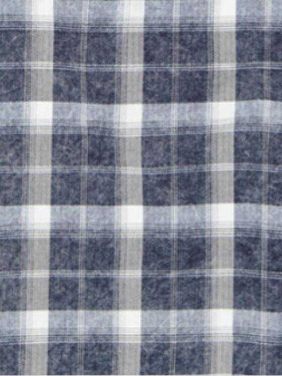 engbers Herren Langarm-Hemd kariert Indigoblau 33468