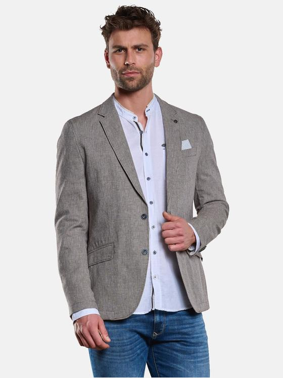 engbers Herren Freizeit-Sakko aus Leinen-Mix Beige 32970