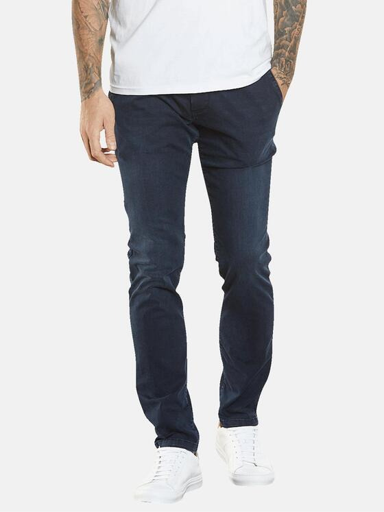 emilio adani Herren Jeans Chino Blau 34675