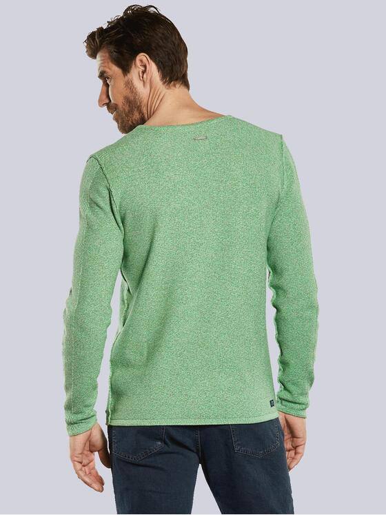 engbers Herren Pullover strukturiert Grün 34286