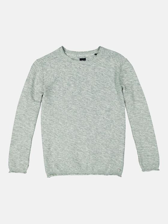 engbers Herren Pullover regular Grün 34560