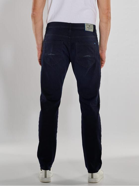 ENGBERS GERMANY Herren Super-Stretch-Jeans aus speziellem Waren-Hightechmaterial Saphirblau 36891