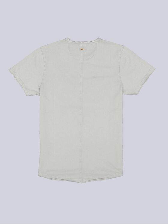 emilio adani Herren T-Shirt uni Grau 35351