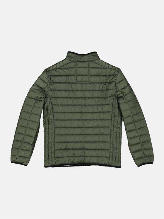 emilio adani Herren Steppjacke slim fit Grün 34290