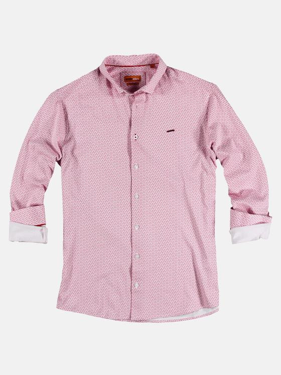 emilio adani Herren softes Hemd mit frischen Farbton Violett 28927