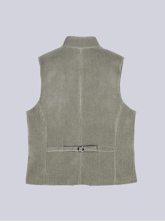 emilio adani Herren Sakko-Weste mit Zipper Mint 39387