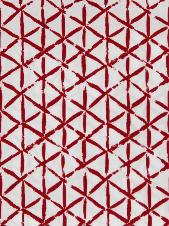 emilio adani Herren elastisches Hemd in maskuliner Passform Rot 29322