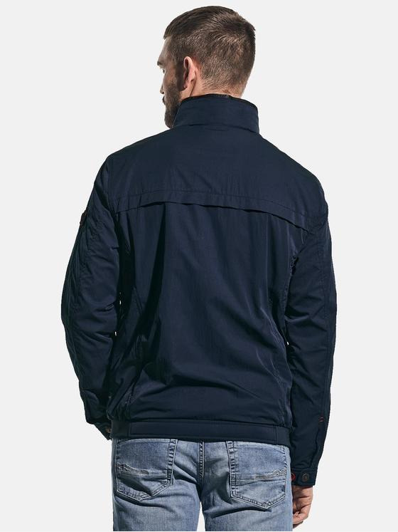emilio adani Herren Sportive Jacke aus hochwertigem Shellmaterial Blau 30648