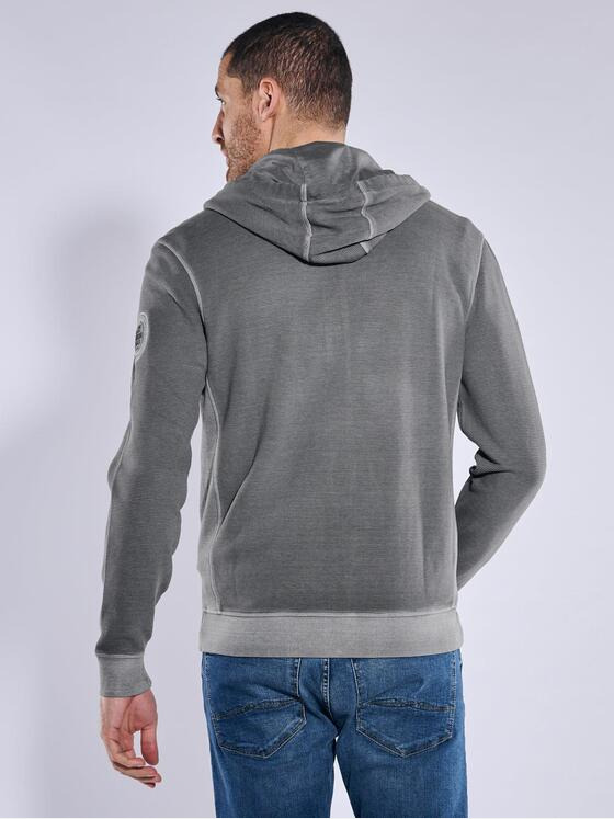 engbers Herren Sweatjacke mit Kapuze Grau 36999