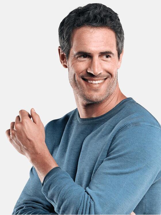 engbers Herren Softer Baumwollpullover Marineblau 29372