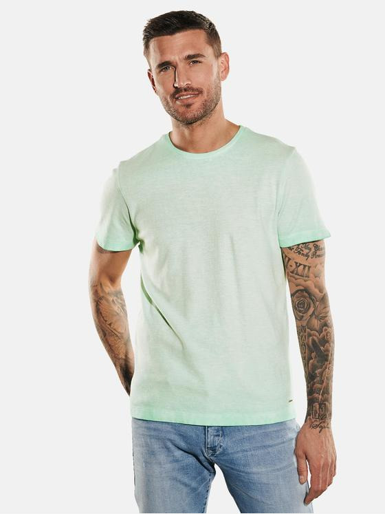 emilio adani Herren T-Shirt regular Türkis 35078
