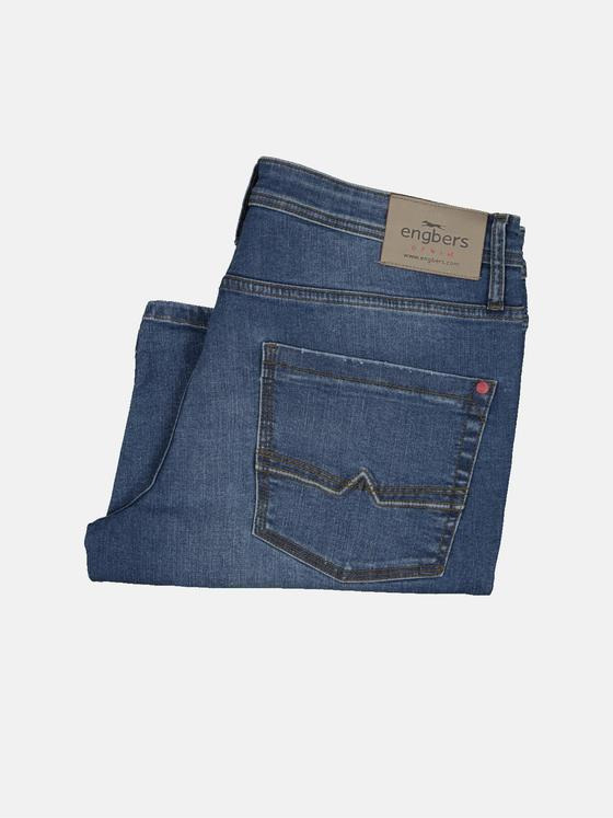 engbers Herren Bermuda regular Blau 34952