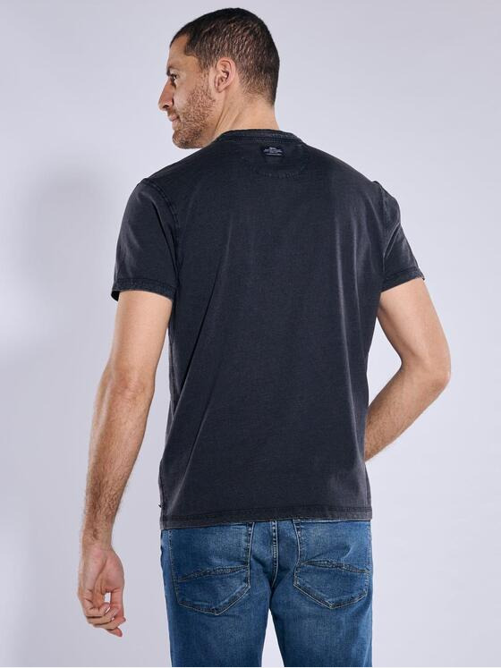 engbers Herren Henley-Shirt uni Blau 37122
