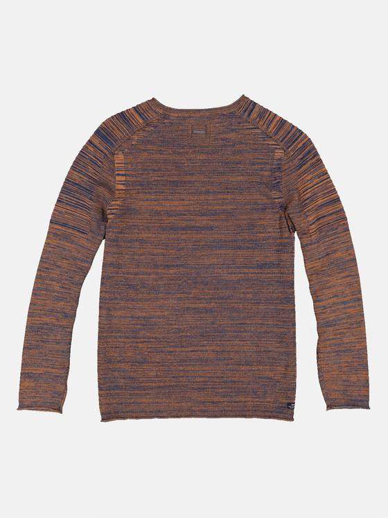 engbers Herren Pullover meliert Orange 34130